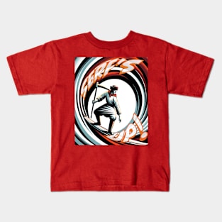 Serf's Up! - Surfing Serf Rising Kids T-Shirt